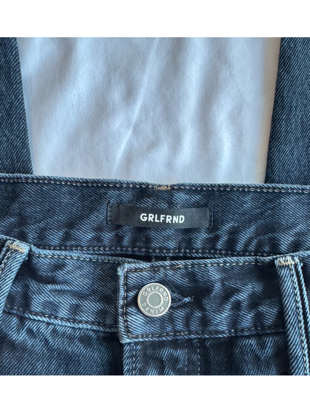 GRLFRND Devon High Rise Boyfriend Jeans Into The Abyss 28 - Picture 12 of 15